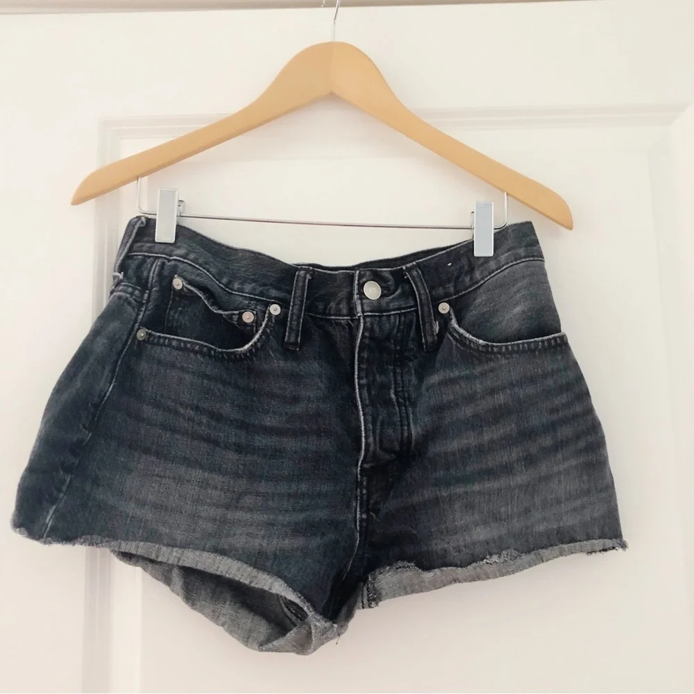 Madewell Relaxed Denim Shorts Calverley Wash